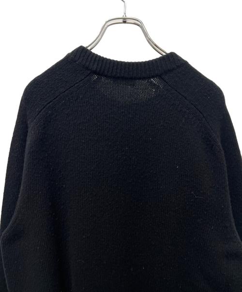 Dior（ディオール）Dior (ディオール)  ATELIER KNIT CREW SWEATER ブラック サイズ:Ｌの古着・服飾アイテム