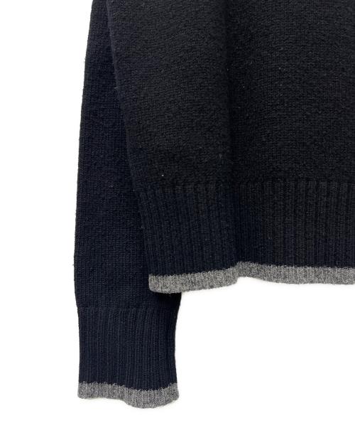 Dior（ディオール）Dior (ディオール)  ATELIER KNIT CREW SWEATER ブラック サイズ:Ｌの古着・服飾アイテム