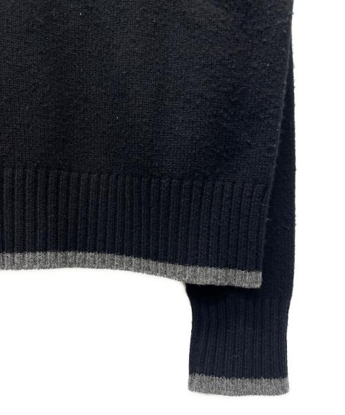 Dior（ディオール）Dior (ディオール)  ATELIER KNIT CREW SWEATER ブラック サイズ:Ｌの古着・服飾アイテム