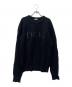 Dior（ディオール）の古着「PETER DOIG 刺繍ニット」｜ブラック