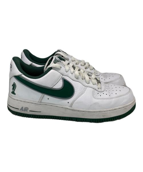 NIKE（ナイキ）NIKE (ナイキ) スニーカー ホワイト×グリーン サイズ:25.5の古着・服飾アイテム
