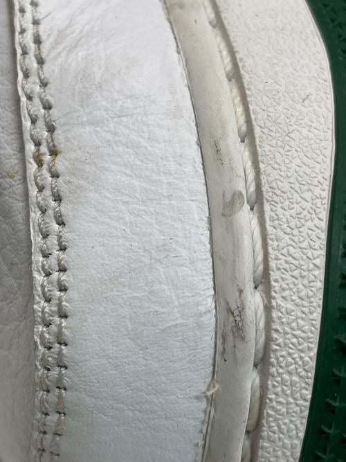 NIKE（ナイキ）NIKE (ナイキ) スニーカー ホワイト×グリーン サイズ:25.5の古着・服飾アイテム