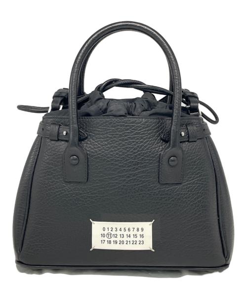 Maison Margiela（メゾンマルジェラ）Maison Margiela (メゾンマルジェラ) 5AC ドローストリングミニバッグ ブラックの古着・服飾アイテム