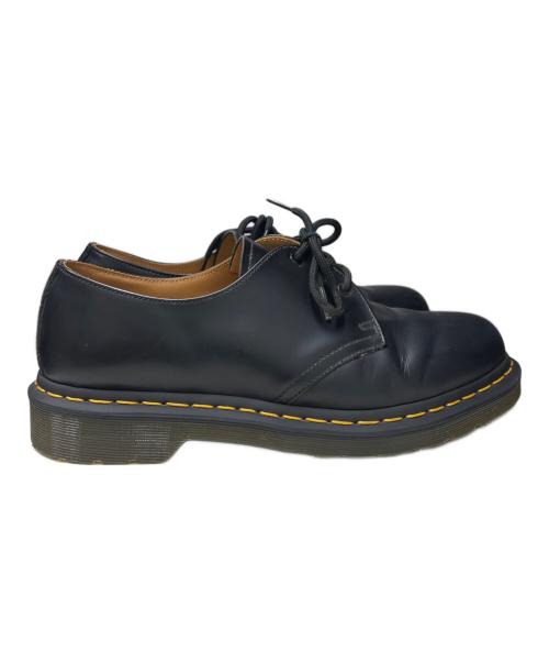 Dr.Martens（ドクターマーチン）Dr.Martens (ドクターマーチン) プレーントゥシューズ ブラック サイズ:10の古着・服飾アイテム