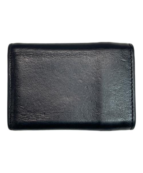 BALENCIAGA（バレンシアガ）BALENCIAGA (バレンシアガ) 3つ折り財布 ブラックの古着・服飾アイテム
