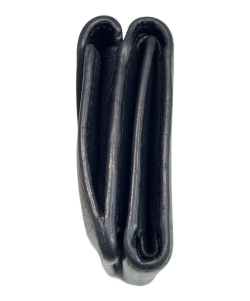 BALENCIAGA（バレンシアガ）BALENCIAGA (バレンシアガ) 3つ折り財布 ブラックの古着・服飾アイテム