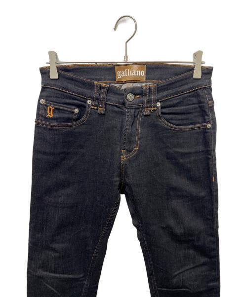 GALLIANO（ガリアーノ）GALLIANO (ガリアーノ) デニムパンツ インディゴ サイズ:２９の古着・服飾アイテム