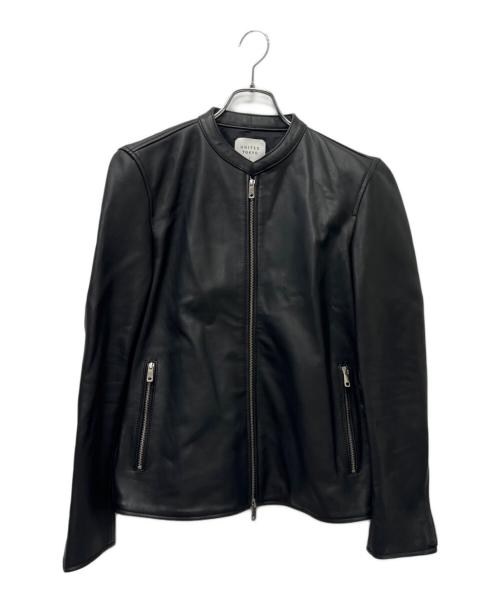 UNITED TOKYO（ユナイテッドトーキョー）UNITED TOKYO (ユナイテッドトーキョー) ラムレザーシングルライダースジャケット ブラック サイズ:１の古着・服飾アイテム