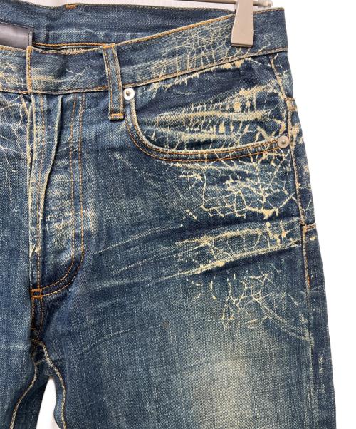 DIOR HOMME（ディオール オム）DIOR HOMME (ディオール オム) スパイダーデニムパンツ インディゴ サイズ:２８の古着・服飾アイテム