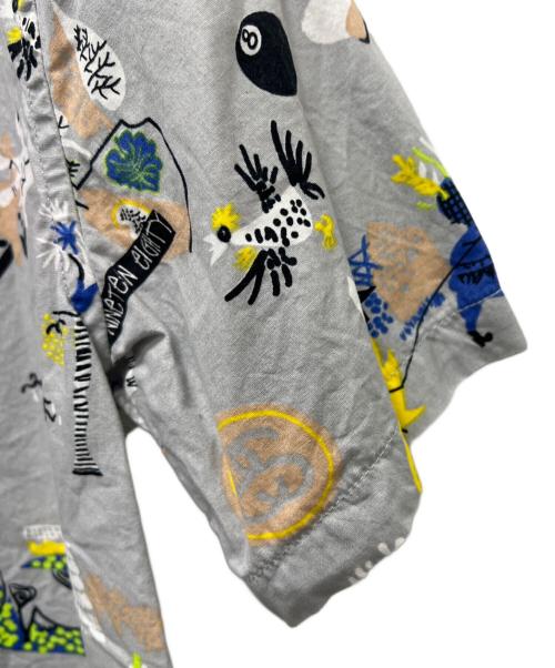 stussy（ステューシー）stussy (ステューシー) 半袖シャツ グレー サイズ:Sの古着・服飾アイテム
