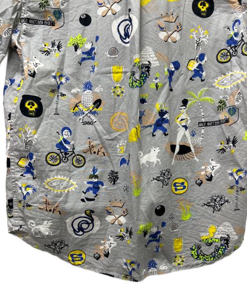 stussy（ステューシー）stussy (ステューシー) 半袖シャツ グレー サイズ:Sの古着・服飾アイテム