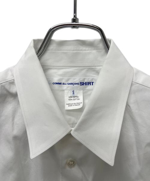 COMME des GARCONS SHIRT（コムデギャルソンシャツ）COMME des GARCONS SHIRT (コムデギャルソンシャツ) WIDE CLASSIC ホワイト サイズ:Sの古着・服飾アイテム