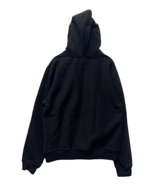 stussy（ステューシー）stussy (ステューシー) 裏起毛プルオーバーパーカー ブラック サイズ:Ｓの古着・服飾アイテム