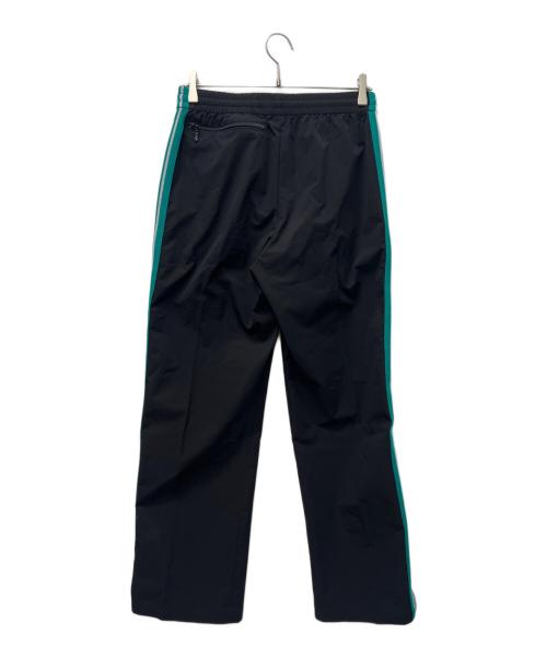 Needles（ニードルズ）Needles (ニードルズ) B'2nd 別注 TRACK PANT POLY RIPSTOP ブラック×グリーン サイズ:Ｓの古着・服飾アイテム