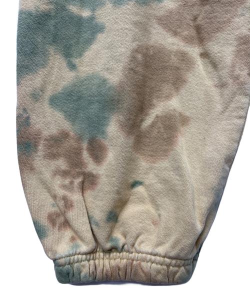 Diaspora Skateboards（ディアスポラスケートボードズ）Diaspora Skateboards (ディアスポラスケートボードズ) DYED CAMO SWEATPANTS イエロー×グリーン サイズ:Ｌの古着・服飾アイテム