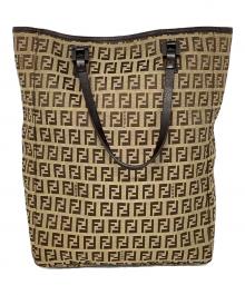 FENDI（フェンディ）の古着「ズッキーノ　トートバッグ」｜ベージュ