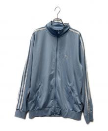 adidas（アディダス）の古着「トラックジャケット」｜スカイブルー
