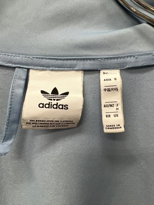 adidas（アディダス）adidas (アディダス) トラックジャケット スカイブルー サイズ:Mの古着・服飾アイテム