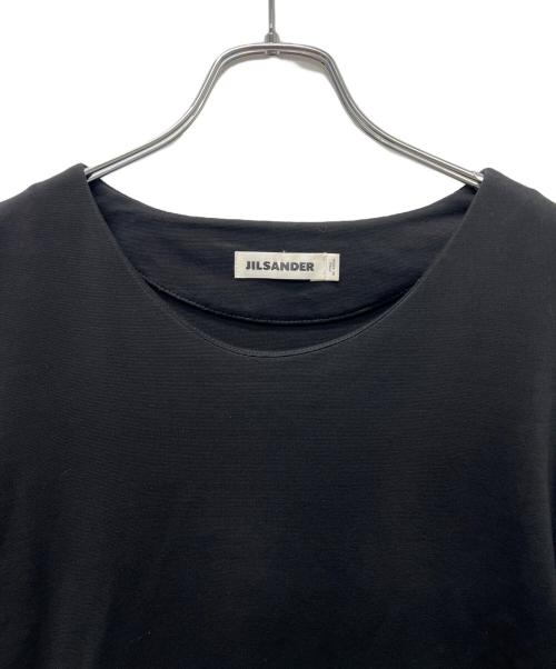 JIL SANDER（ジルサンダー）JIL SANDER (ジルサンダー) カットソーワンピース ブラック サイズ:３６の古着・服飾アイテム