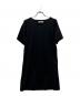 JIL SANDER（ジルサンダー）の古着「カットソーワンピース」｜ブラック