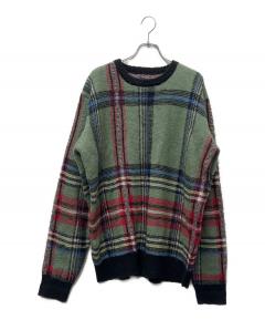中古・古着通販】stussy (ステューシー) モヘアカーディガン グリーン