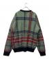 stussy (ステューシー) モヘア混チェックニット グリーン サイズ:ＸＬ：12000円