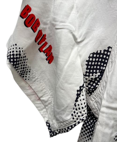 WACKO MARIA（ワコマリア）WACKO MARIA (ワコマリア) BOB DYLANオープンカラーシャツ ホワイト サイズ:Mの古着・服飾アイテム