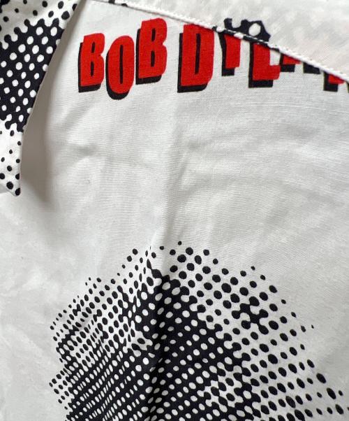 WACKO MARIA（ワコマリア）WACKO MARIA (ワコマリア) BOB DYLANオープンカラーシャツ ホワイト サイズ:Mの古着・服飾アイテム