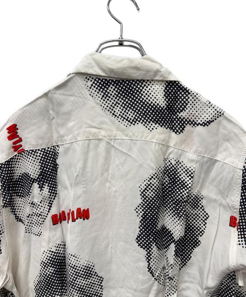 WACKO MARIA（ワコマリア）WACKO MARIA (ワコマリア) BOB DYLANオープンカラーシャツ ホワイト サイズ:Mの古着・服飾アイテム