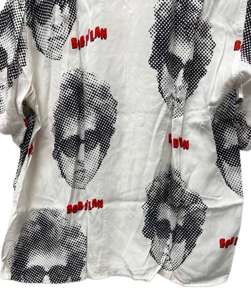 WACKO MARIA（ワコマリア）WACKO MARIA (ワコマリア) BOB DYLANオープンカラーシャツ ホワイト サイズ:Mの古着・服飾アイテム