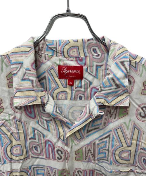 SUPREME（シュプリーム）SUPREME (シュプリーム) 半袖シャツ ホワイト サイズ:ＸＬの古着・服飾アイテム