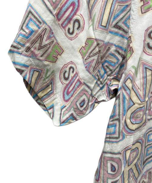 SUPREME（シュプリーム）SUPREME (シュプリーム) 半袖シャツ ホワイト サイズ:ＸＬの古着・服飾アイテム