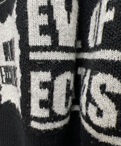 SUPREME（シュプリーム）SUPREME (シュプリーム) Newspaper print sweater ブラック サイズ:ＸＬの古着・服飾アイテム