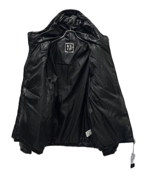RTEG（アダムスジャグラー）RTEG (アダムスジャグラー) 中綿ジャケット ブラック サイズ:ＸＬの古着・服飾アイテム