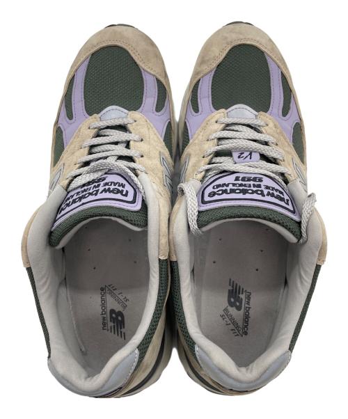 NEW BALANCE（ニューバランス）NEW BALANCE (ニューバランス) スニーカー ブラウン×グリーン サイズ:UK11 1/2の古着・服飾アイテム
