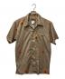 Patagonia（パタゴニア）の古着「リズムシリーズS/Sシャツ」｜ベージュ