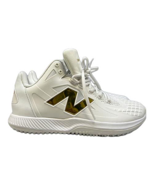 NEW BALANCE（ニューバランス）NEW BALANCE (ニューバランス) OHTANI 1 WHITE METALLIC GOLD ホワイト サイズ:26の古着・服飾アイテム