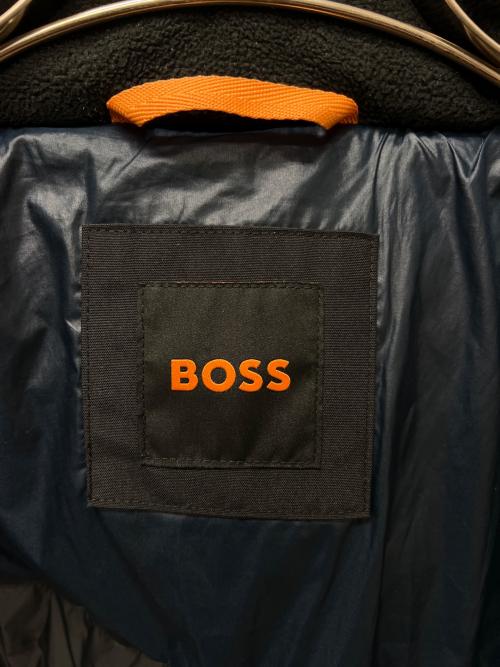 BOSS（ボス）BOSS (ボス) 中綿ジャケット ブラック サイズ:４４の古着・服飾アイテム
