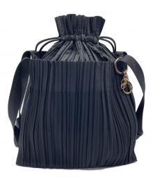 PLEATS PLEASE（プリーツプリーズ）の古着「ショルダーバッグ」｜ブラック