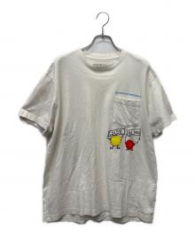 CHROME HEARTS×MATTY BOY（クロムハーツ×マッティーボーイ）の古着「Retro CycleＳ/S T-Shirt 」｜ホワイト