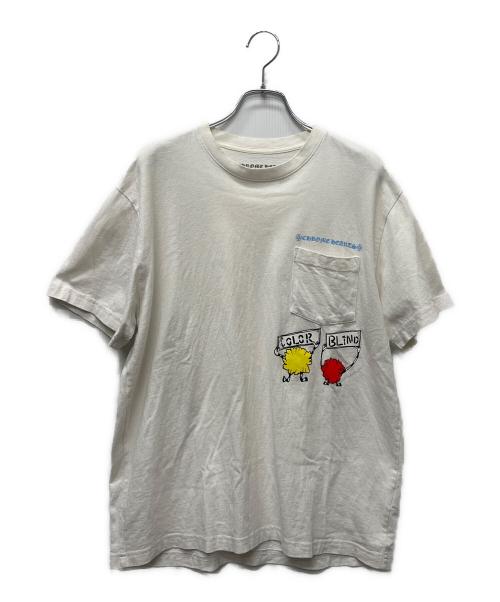 CHROME HEARTS（クロムハーツ）CHROME HEARTS (クロムハーツ) MATTY BOY (マッティーボーイ) Retro CycleＳ/S T-Shirt  ホワイト サイズ:Ｌの古着・服飾アイテム