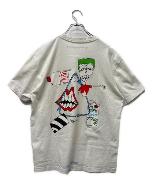 CHROME HEARTS（クロムハーツ）CHROME HEARTS (クロムハーツ) MATTY BOY (マッティーボーイ) Retro CycleＳ/S T-Shirt  ホワイト サイズ:Ｌの古着・服飾アイテム