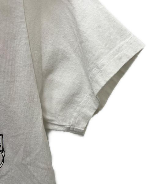 CHROME HEARTS（クロムハーツ）CHROME HEARTS (クロムハーツ) MATTY BOY (マッティーボーイ) Retro CycleＳ/S T-Shirt  ホワイト サイズ:Ｌの古着・服飾アイテム