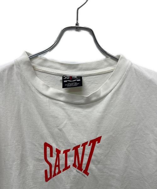 SAINT MICHAEL（セントマイケル）SAINT MICHAEL (セントマイケル) Tシャツ ホワイト サイズ:Ｌの古着・服飾アイテム
