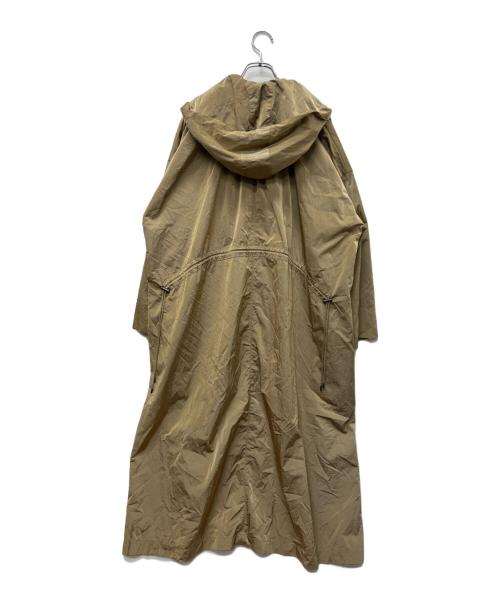 Parc.1（パルクアン）Parc.1 (パルクアン) デザインナイロンコート ベージュ サイズ:Mの古着・服飾アイテム