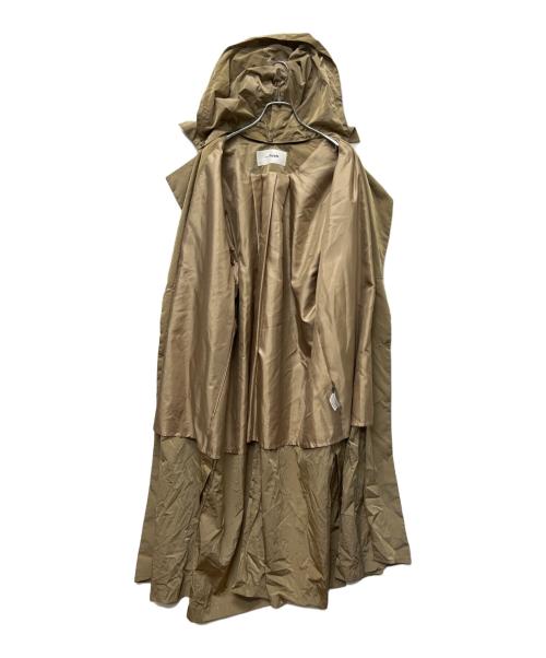 Parc.1（パルクアン）Parc.1 (パルクアン) デザインナイロンコート ベージュ サイズ:Mの古着・服飾アイテム