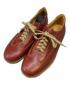BURBERRYバーバリー）の古着「レザーローファー」｜ブラウン
