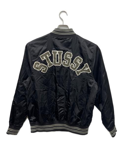 stussy（ステューシー）stussy (ステューシー) ヴィンテージナイロンスタジャン ブラック サイズ:Ｓの古着・服飾アイテム