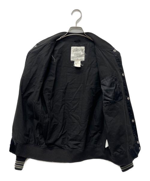 stussy（ステューシー）stussy (ステューシー) ヴィンテージナイロンスタジャン ブラック サイズ:Ｓの古着・服飾アイテム