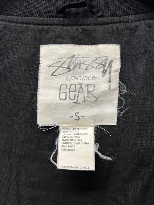 stussy（ステューシー）stussy (ステューシー) ヴィンテージナイロンスタジャン ブラック サイズ:Ｓの古着・服飾アイテム